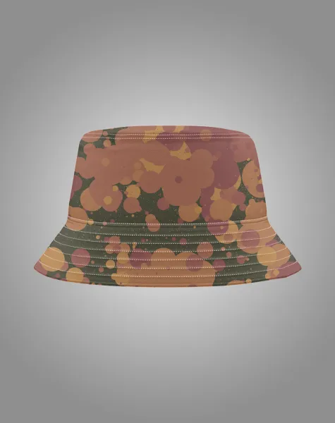 Bucket Hat in Paint Splatter